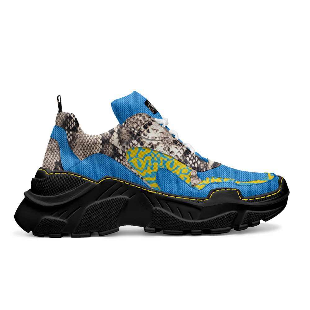 LSB HEMME BLU Sculpture sport sneaker