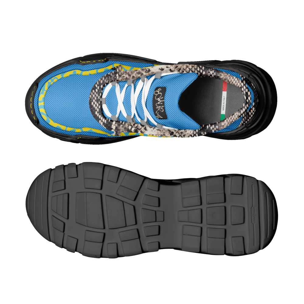 LSB HEMME BLU Sculpture sport sneaker