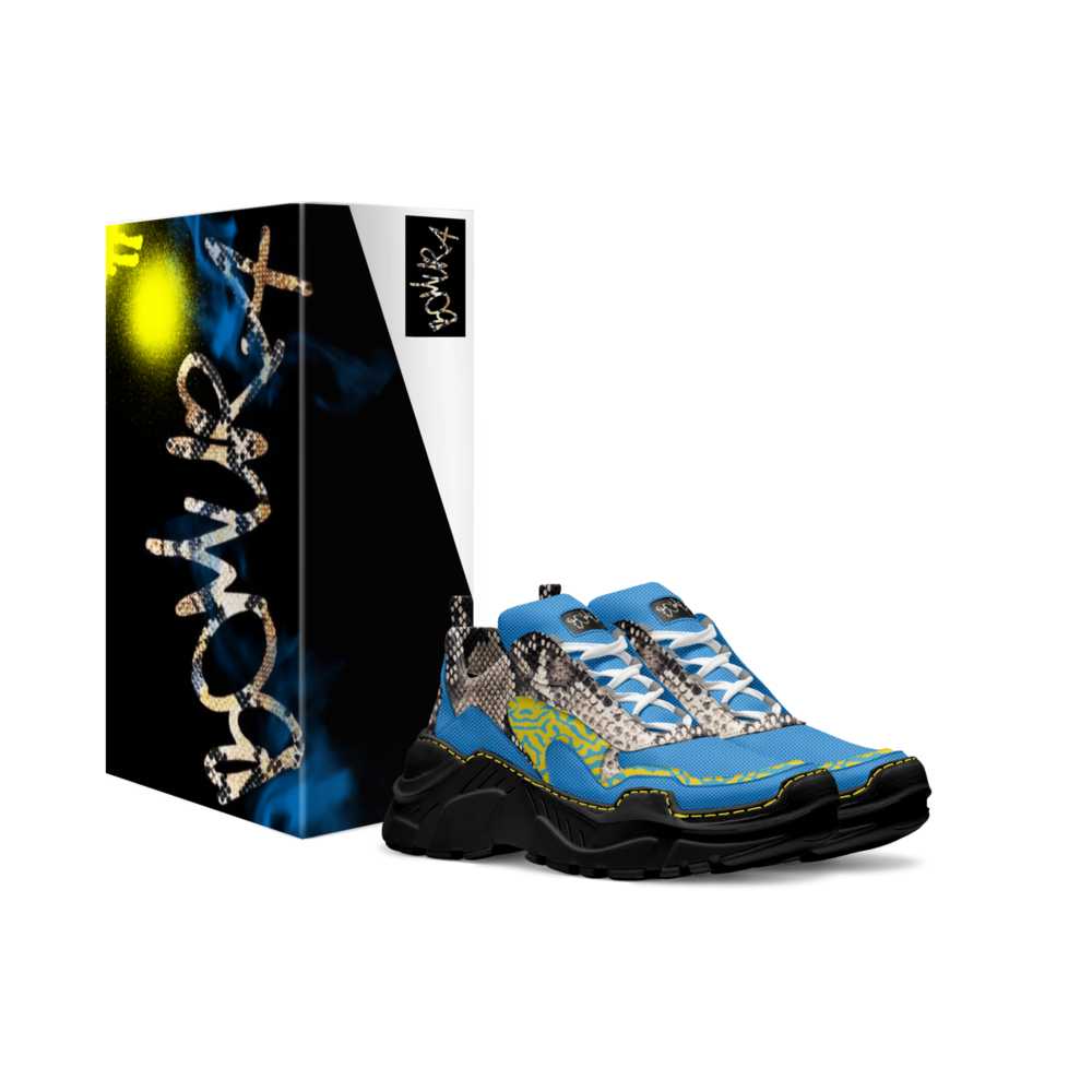 LSB HEMME BLU Sculpture sport sneaker