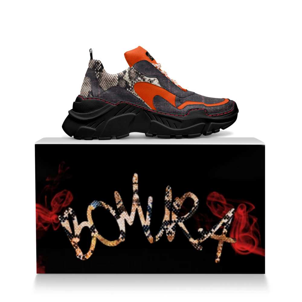 LSB HEMME RED Sculpture sport sneaker
