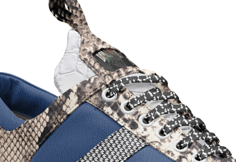 LSB LT Racer Blu — Handcrafted Italian Designer Runner