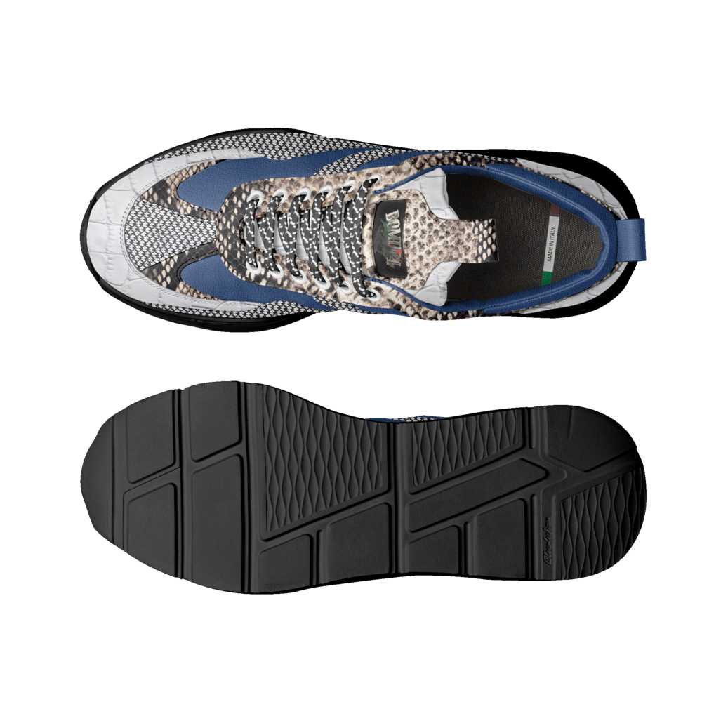 LSB LT Racer Blu — Handcrafted Italian Designer Runner