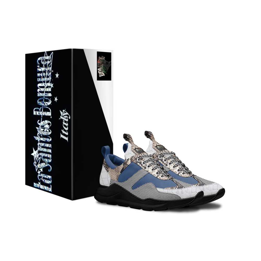 LSB LT Racer Blu — Handcrafted Italian Designer Runner