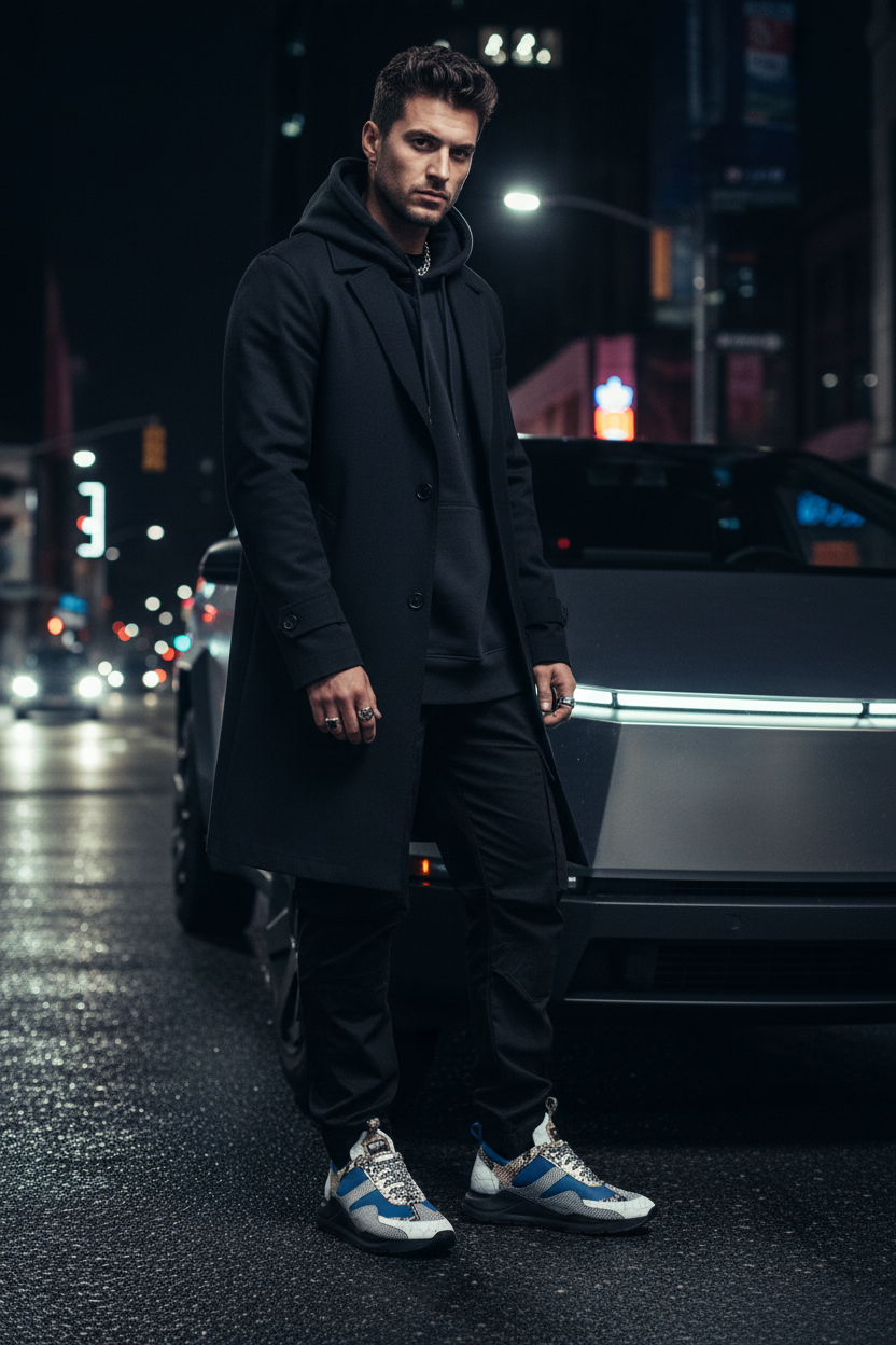 LSB LT Racer Blu x Cybertruck Editorial