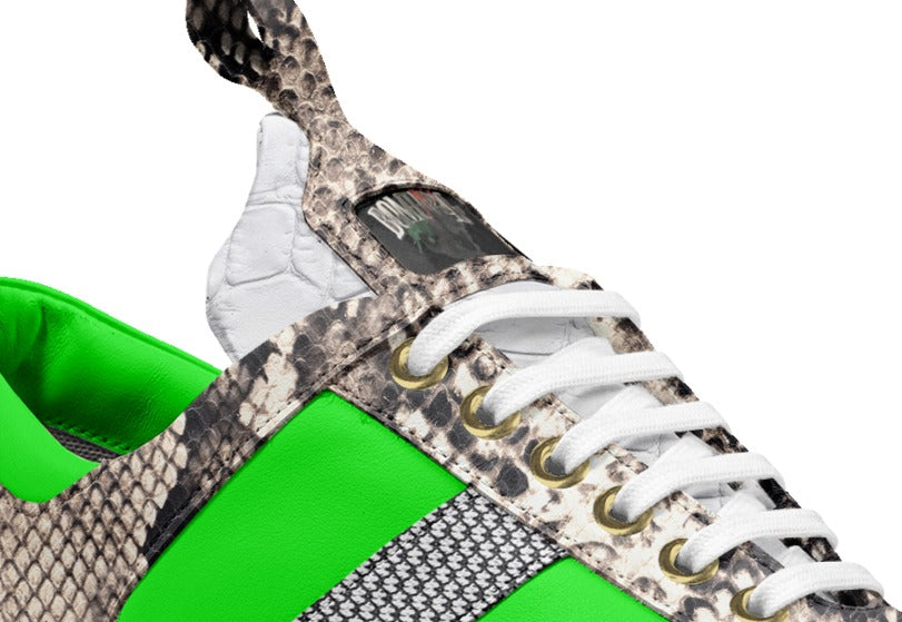 LSB LT Racer Green — Handcrafted Italian Designer Runner