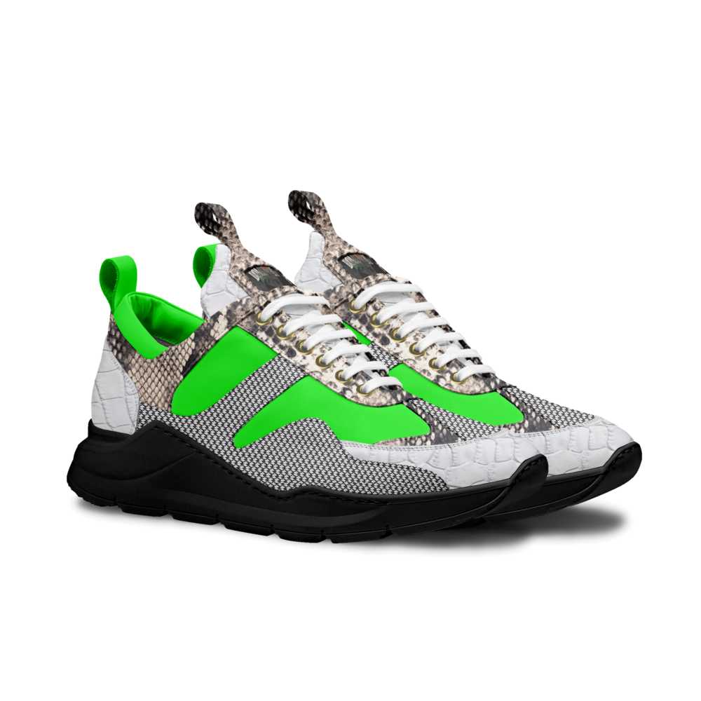 LSB LT Racer Green — Handcrafted Italian Designer Runner
