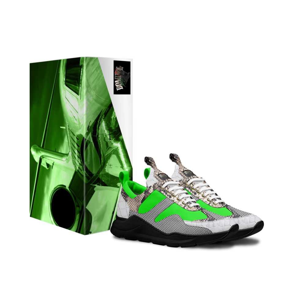 LSB LT Racer Green — Handcrafted Italian Designer Runner