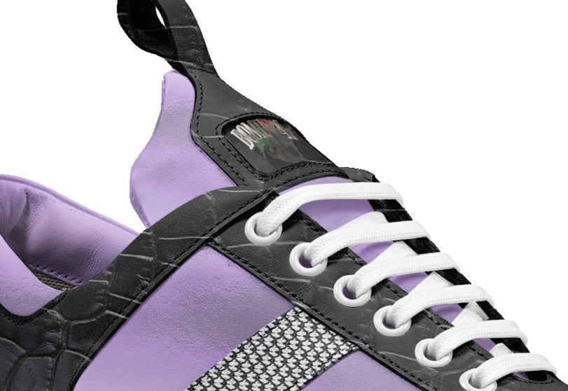 LSB LT Racer Jaded Lilac — Handcrafted Italian Designer Runner