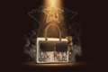 LSB LUX DESIGNER LUXURY DOUBLE POCKET BAG