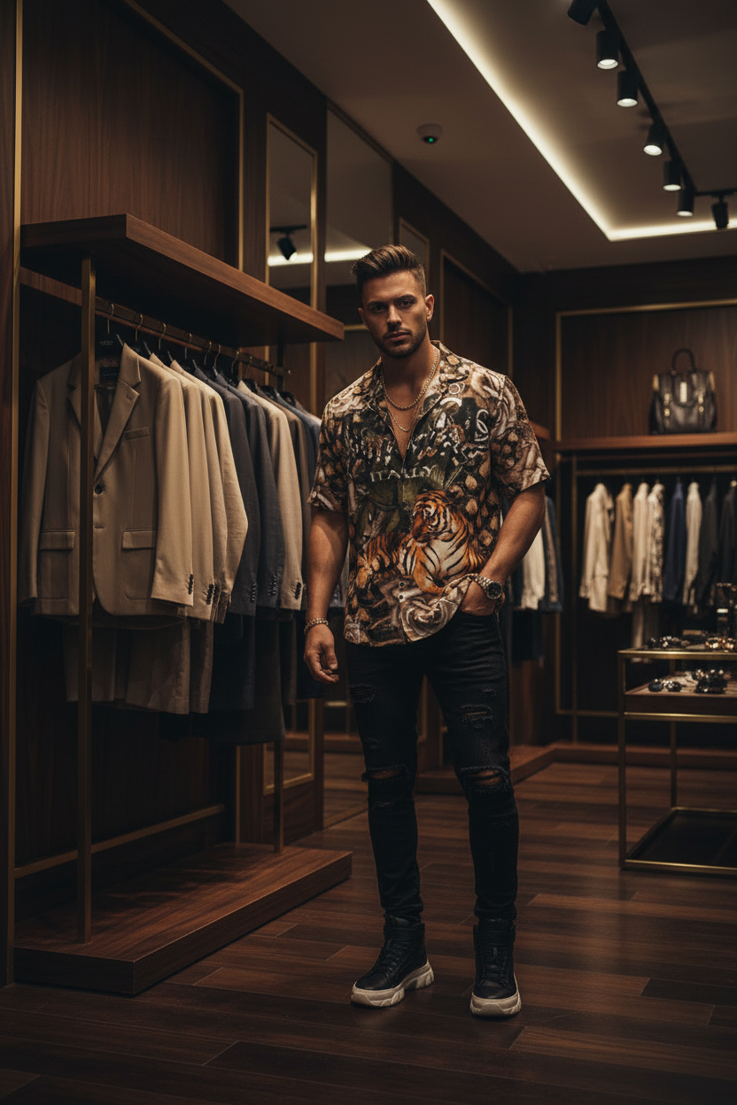 Luxury Boutique - Clothing Rack