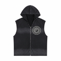 Obsidian Cipher Vest — Detail Shot with Logo