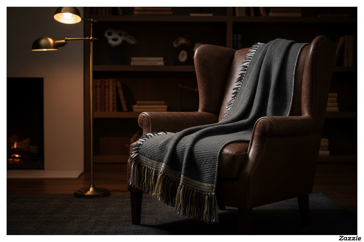 Phantom Throw Blanket – Dim Room