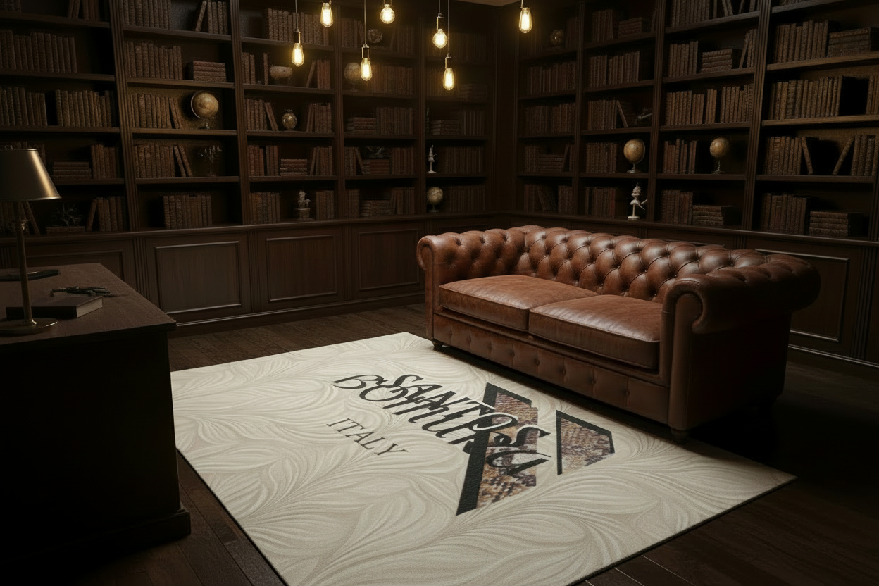 Quillia Dark Study - Very Small Rug