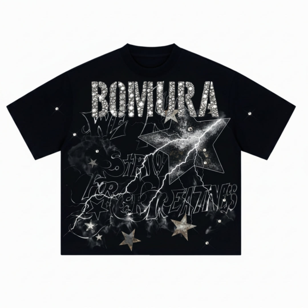 Bomura Cielo Stelle di Grandezza Tee
