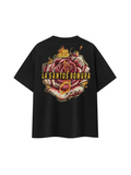 La Santos Bomura Fleur de Feu Oversized Tee