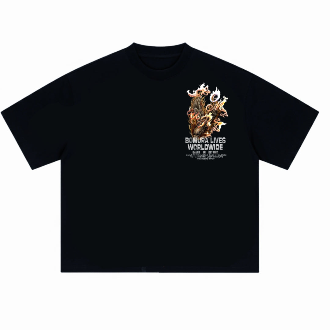 Bomura Inferno Eagle Worldwide Tee