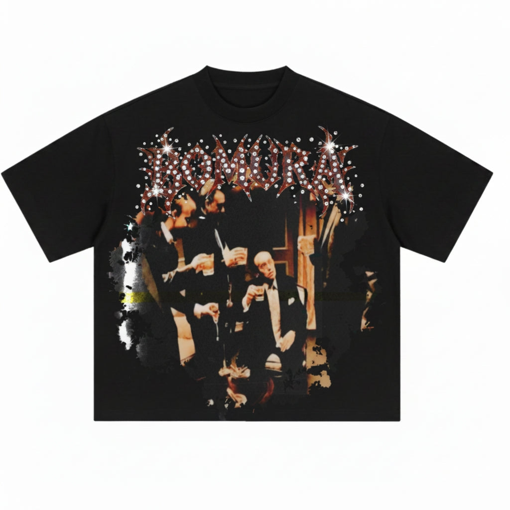 The Untouchables Noir Society Oversized Tee