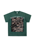 Bomura Glitch Wealth Vision Destressed Tee