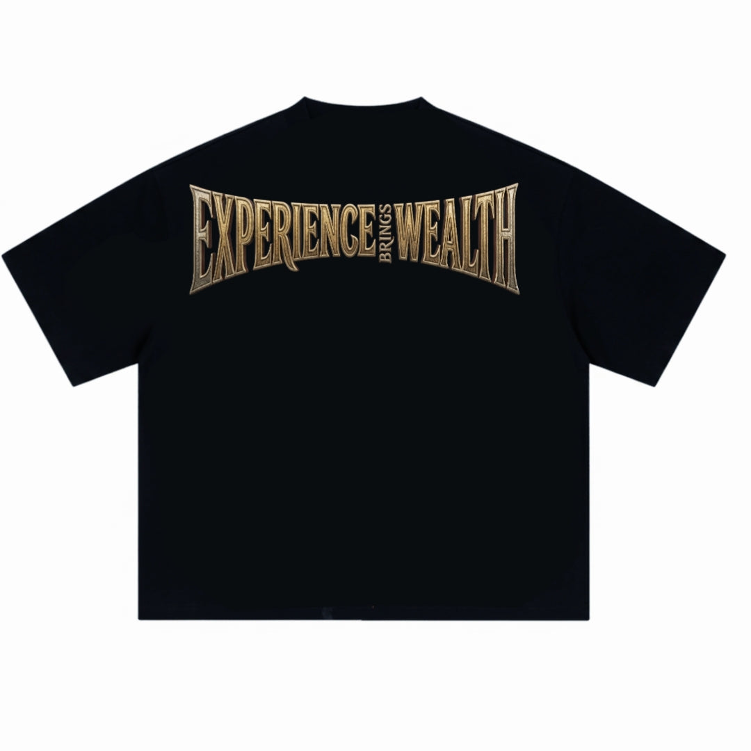 Bomura Gold Rellic "Young & Free" Oversized Tee