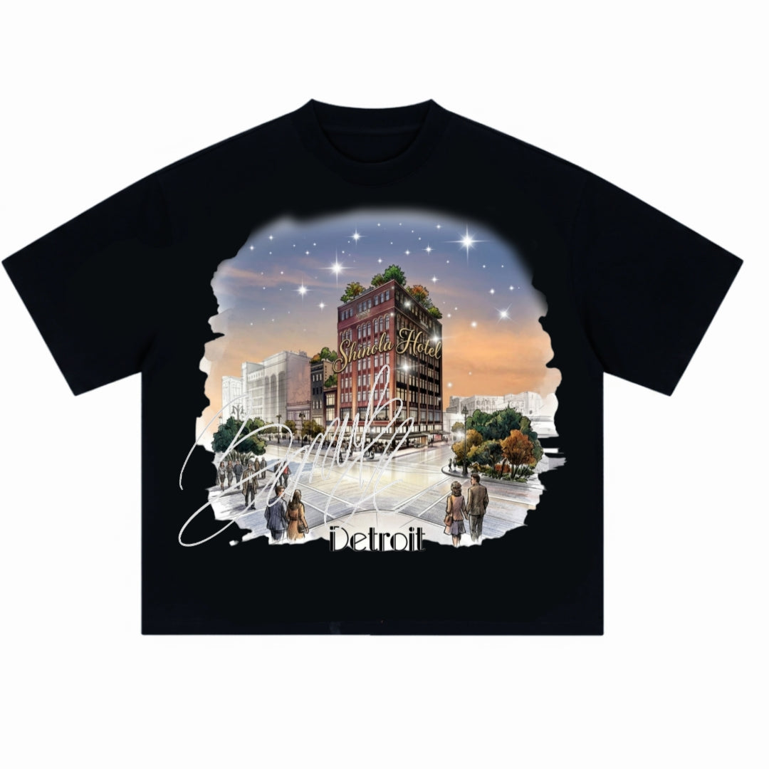 Bomura City of Stars Shinola Hotel Oversized Tee