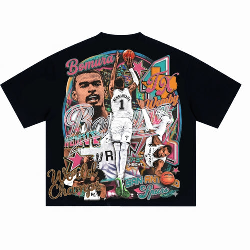 Bomura "Wemby Era World Champs Edition" Graphic Tee