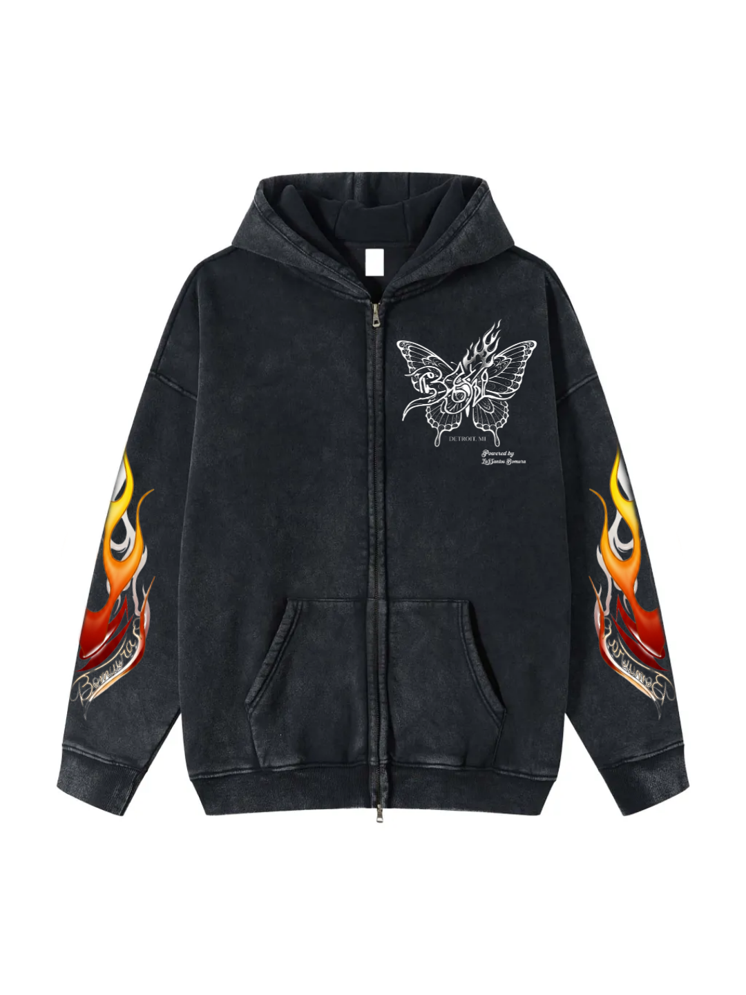 PERIKEE Butterfly Effect Flame Hoodie