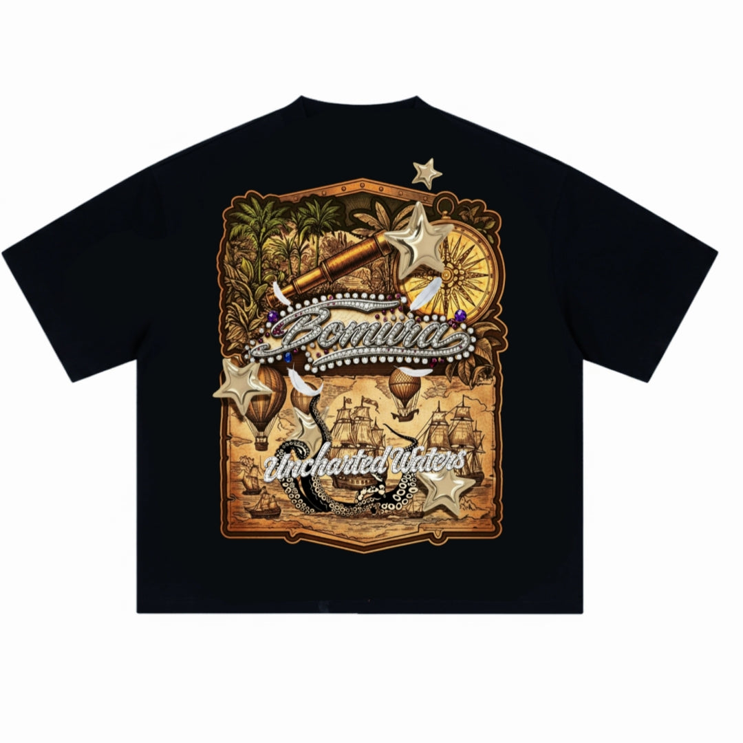 Bomura Detroit Voyage "Uncharted Waters" Tee