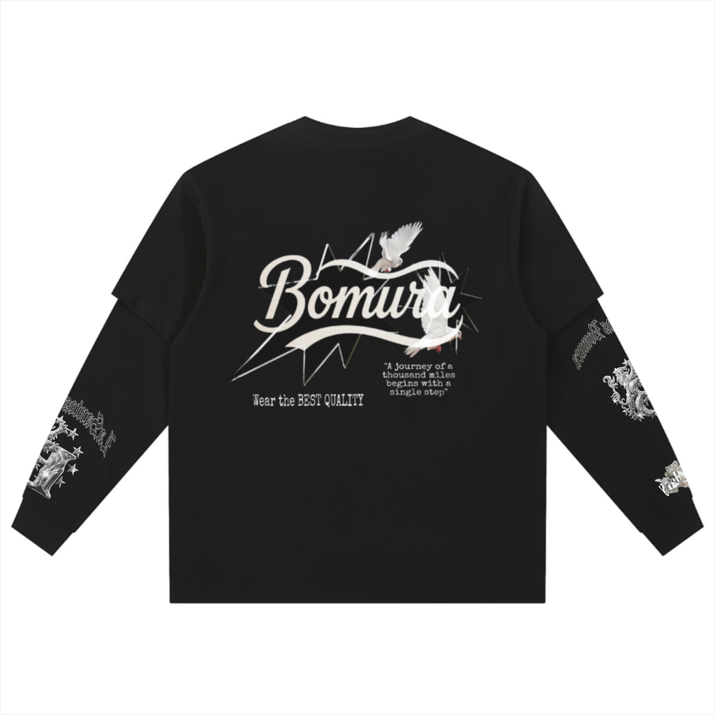 Bomura Experience Brings Wealth Dove Crest Long Sleeve