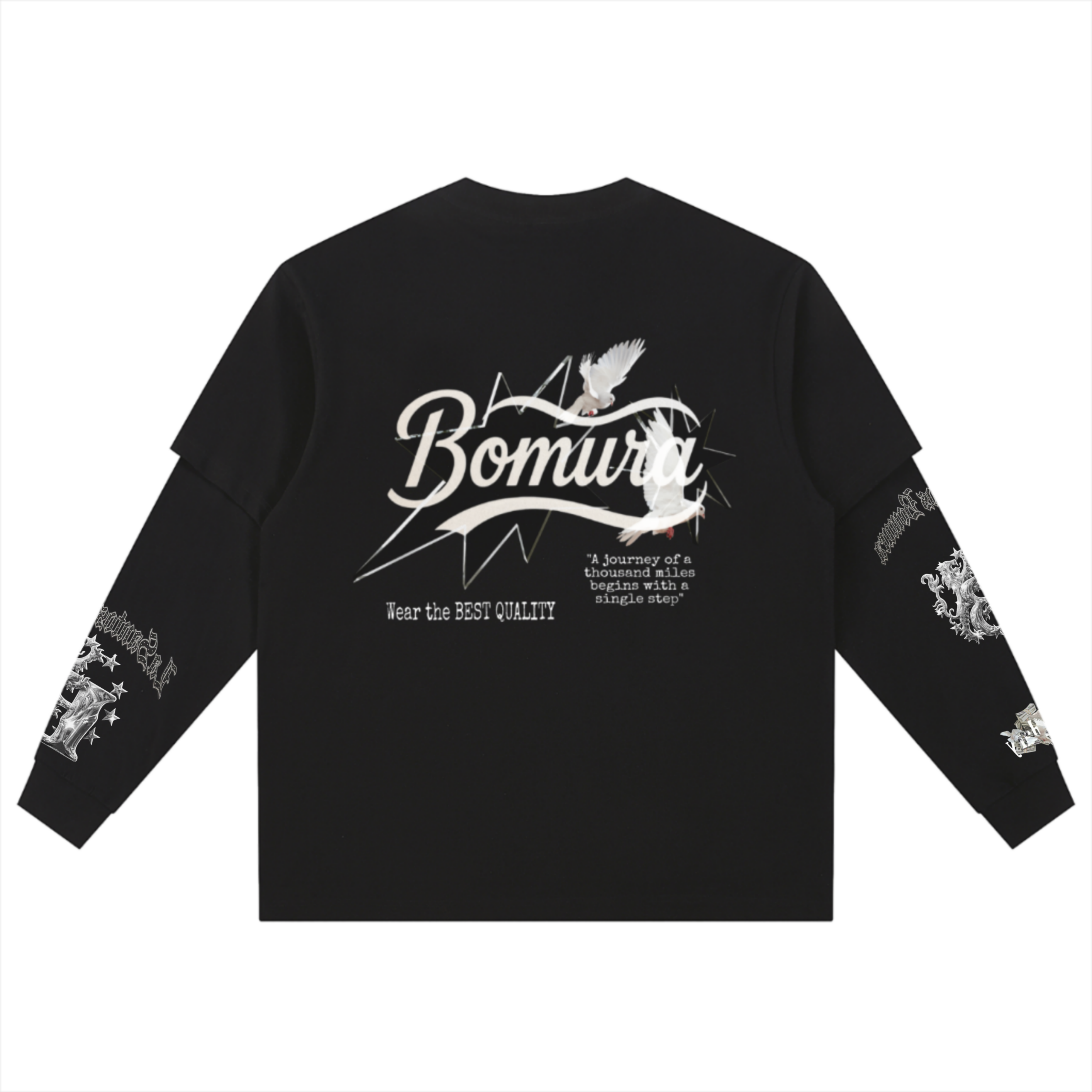 Bomura Experience Brings Wealth Dove Crest Long Sleeve