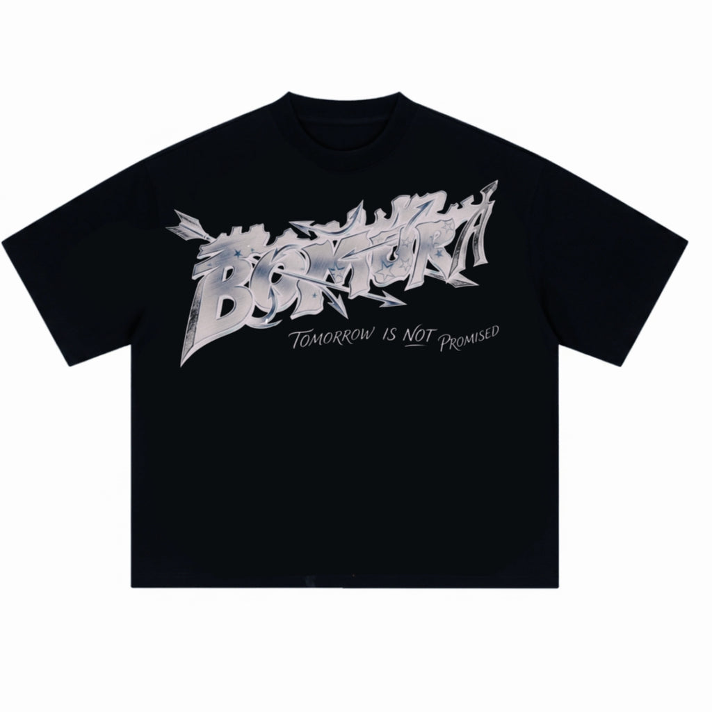 Bomura Chrome Graffiti Tomorrow Not Promised Tee