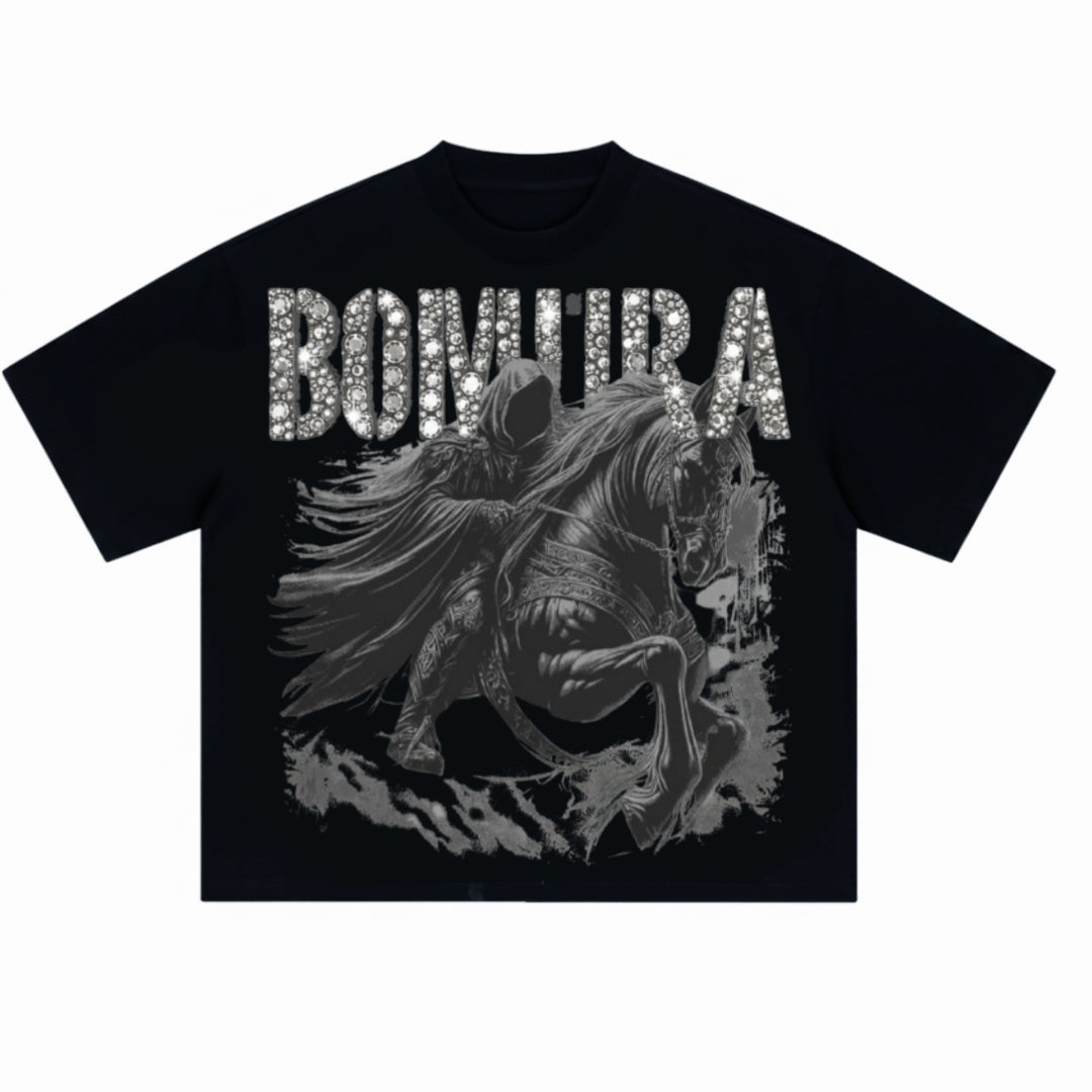 Bomura Cavaliere Oscuro Oversized Tee