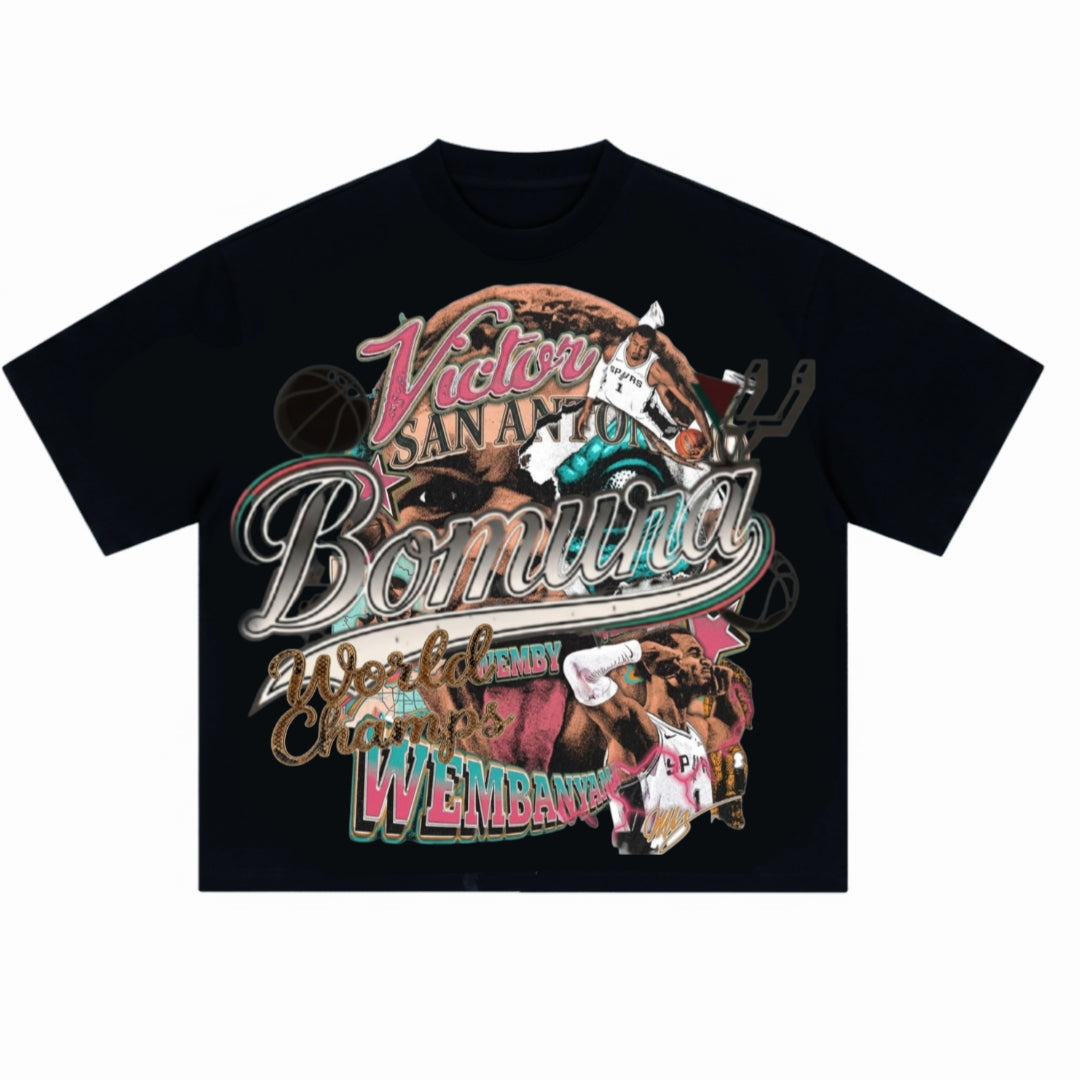 Bomura "Wemby Era World Champs Edition" Graphic Tee