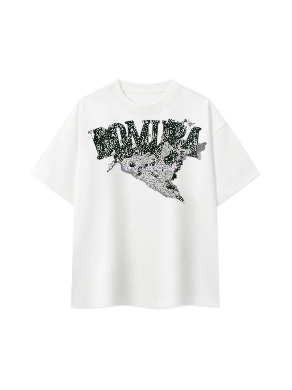 Bomura Via Vendetta Signature Diamond Studded Tee
