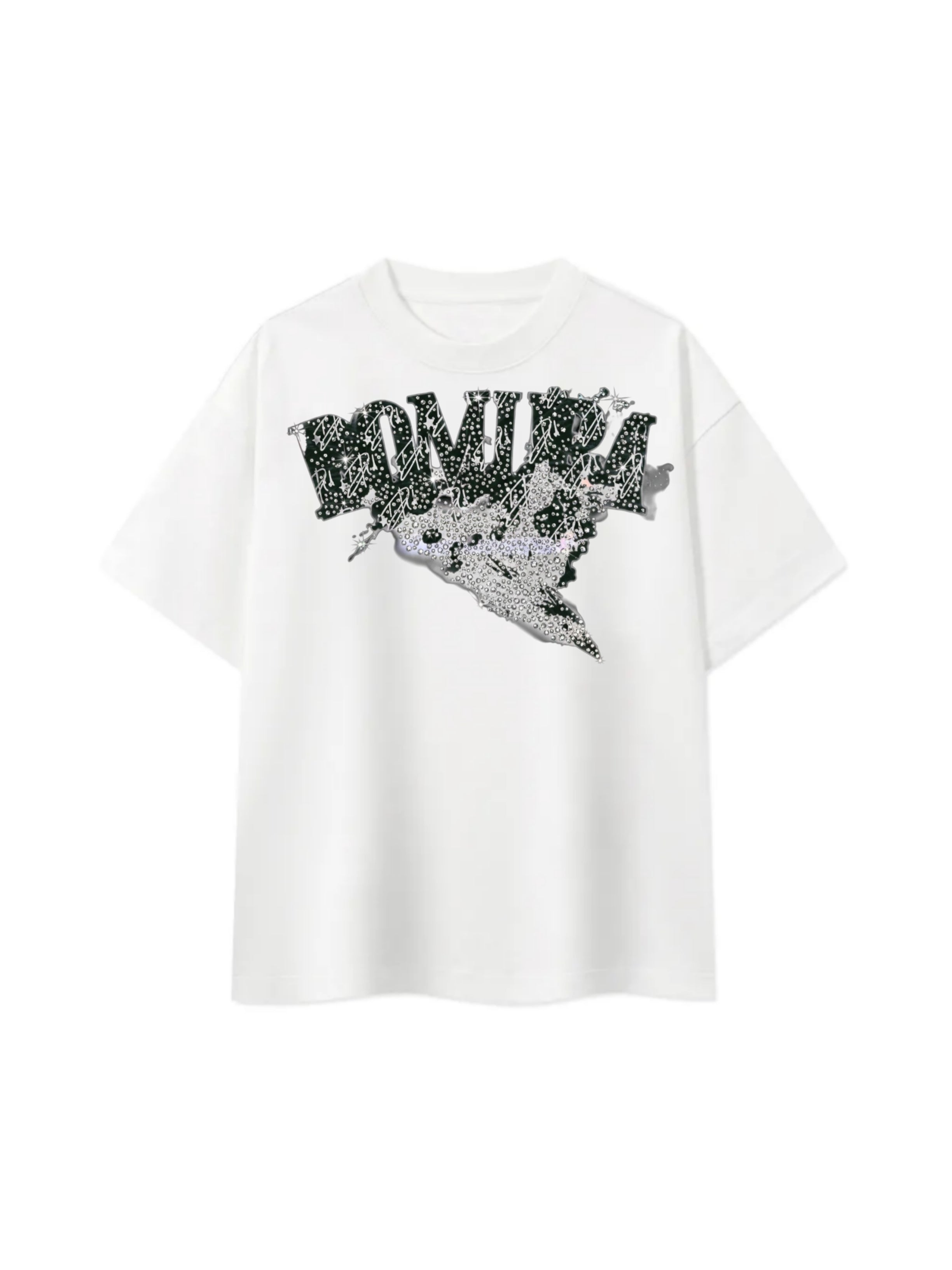Bomura Via Vendetta Signature Diamond Studded Tee