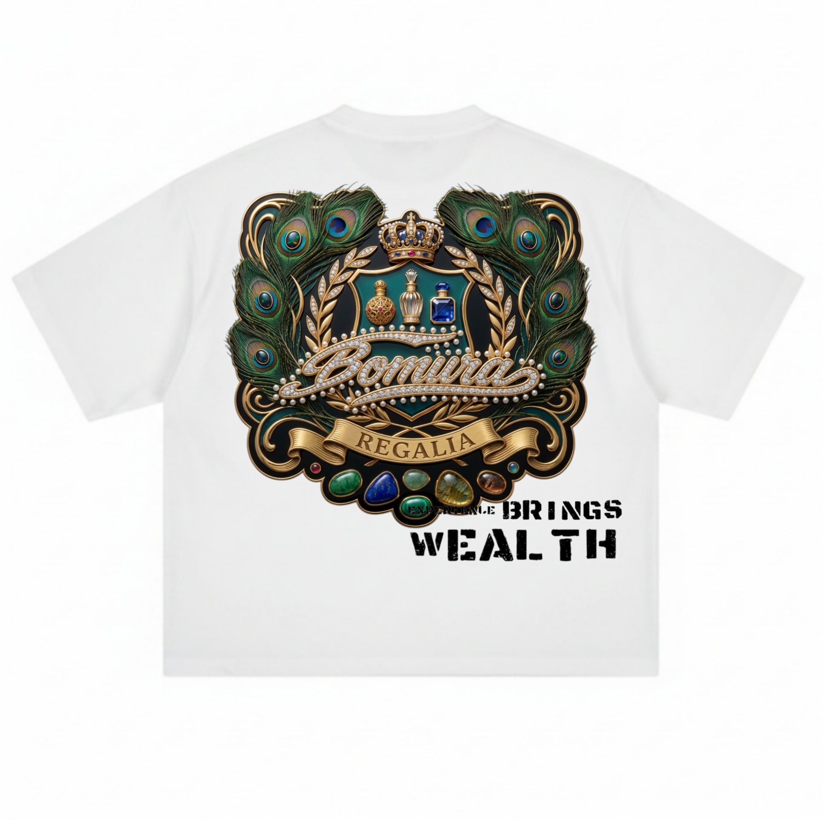 Bomura Regalia "Peacock Crown" Tee