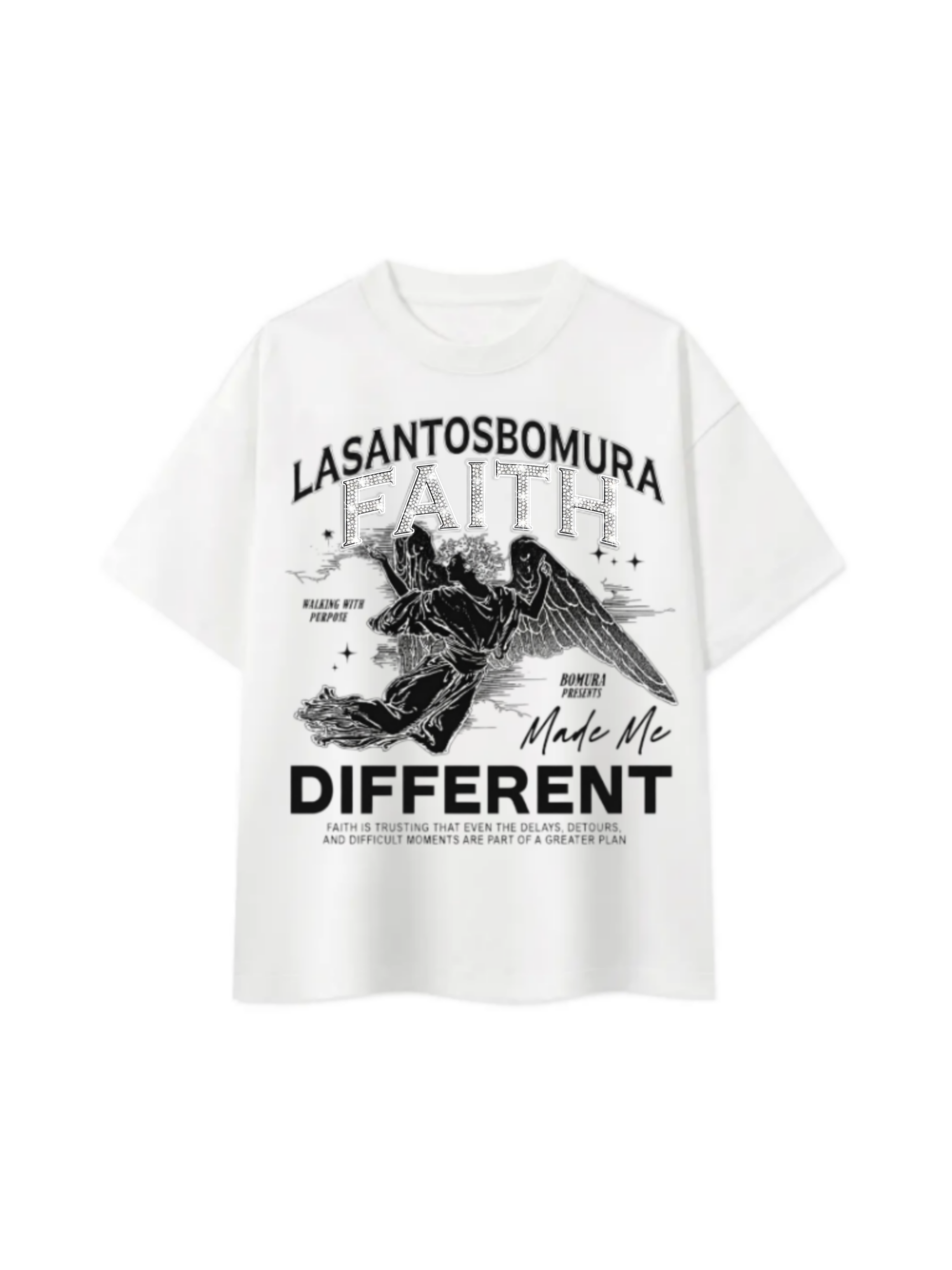 Bomura Caduto con Fede FAITH Oversized Tee