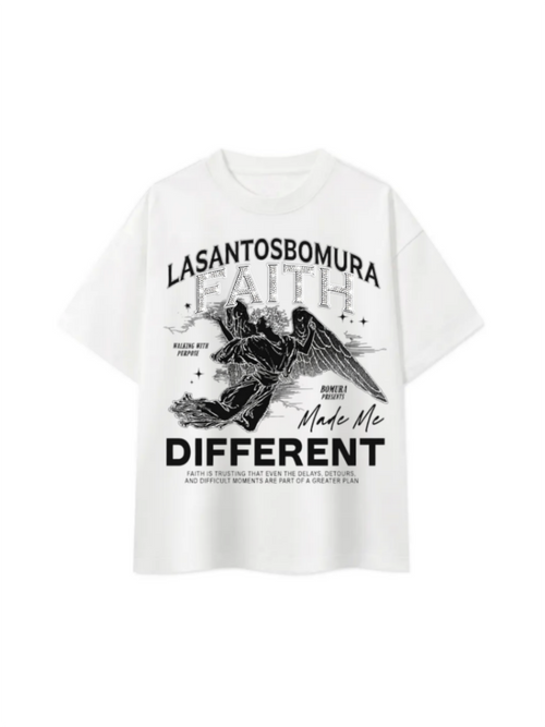 Bomura Caduto con Fede FAITH Oversized Tee