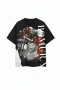 Bomura Angelo Feroce Cristallo Oversized Tee