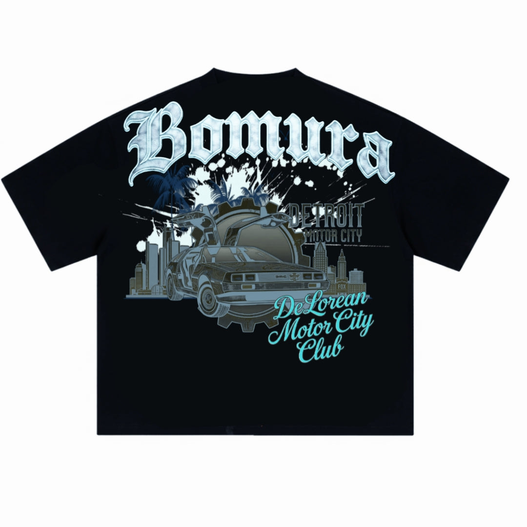 DMC x Bomura Motor City Oversized Tee