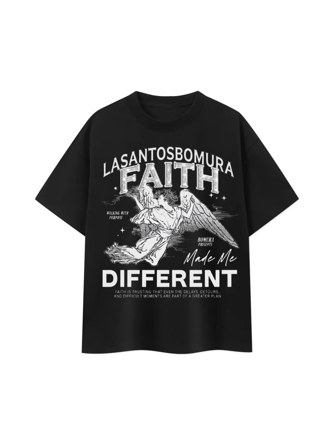 Bomura Caduto con Fede FAITH Oversized Tee