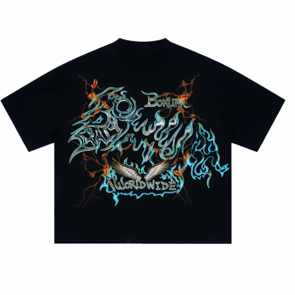 Bomura "Reign of Fire Worldwide Wrath" Tee