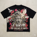 La Santos: A New Order Blood Roses Oversized Tee
