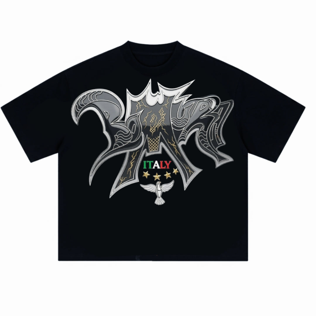 Bomura Italia Graffiti 003 Oversized Tee