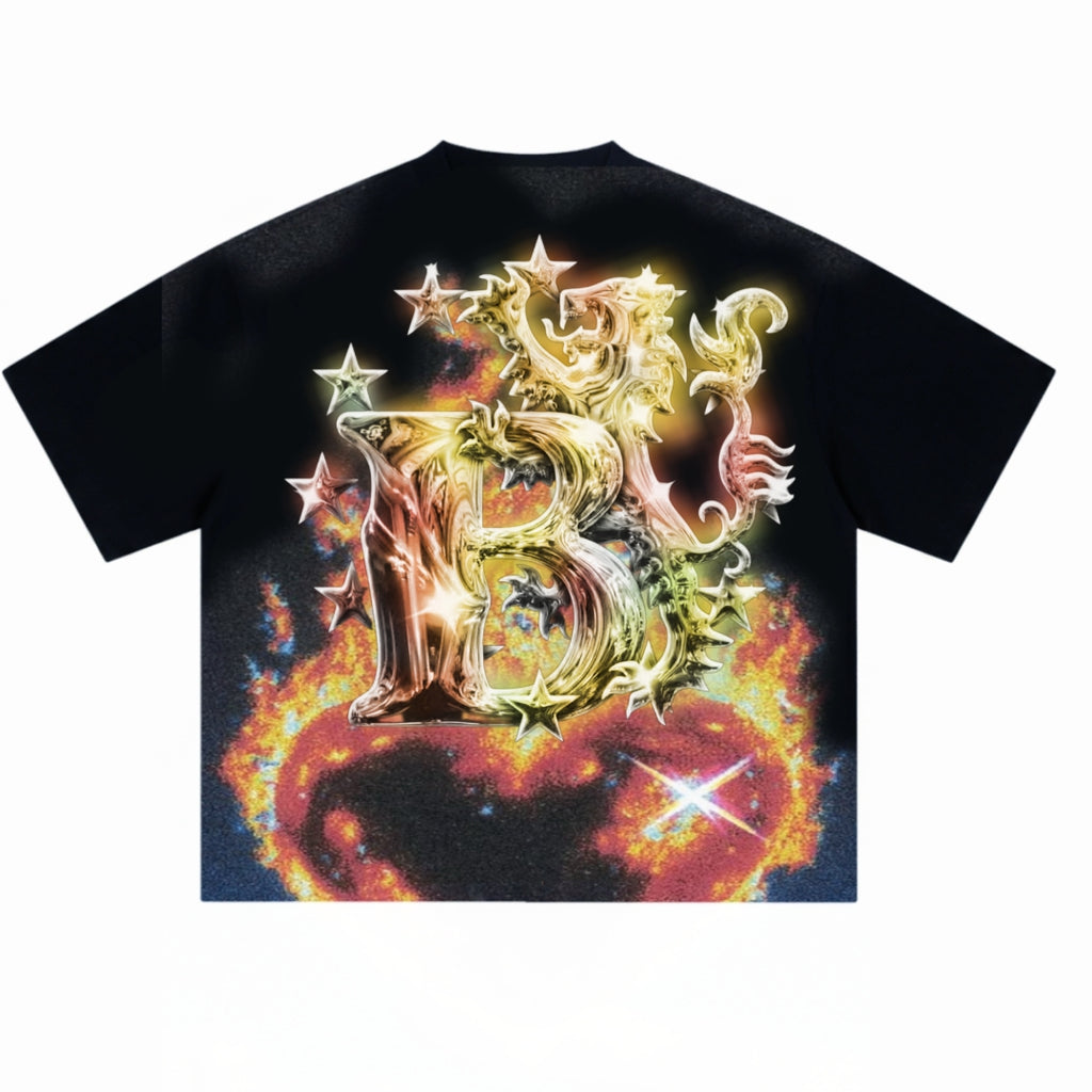 Fuoco d'Oro Oversized Tee
