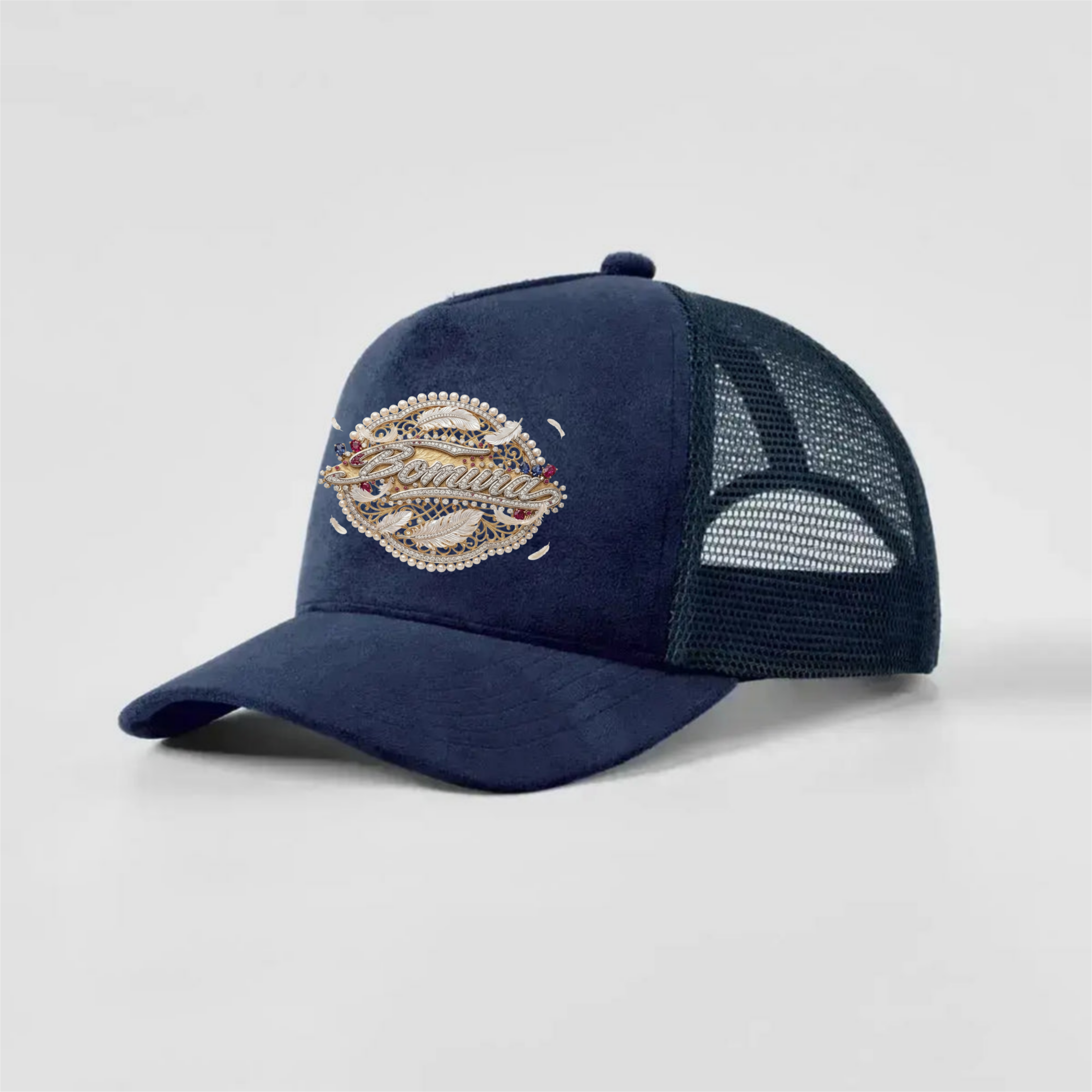 Bomura Crown Trucker Cap