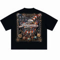 Bomura "Sovereign Crest" Tee — Pearl & Empire Edition