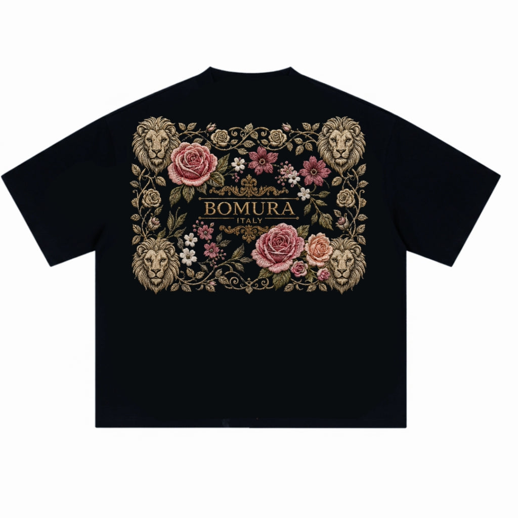 Bomura "Il Giardino del Re" Oversized Tee
