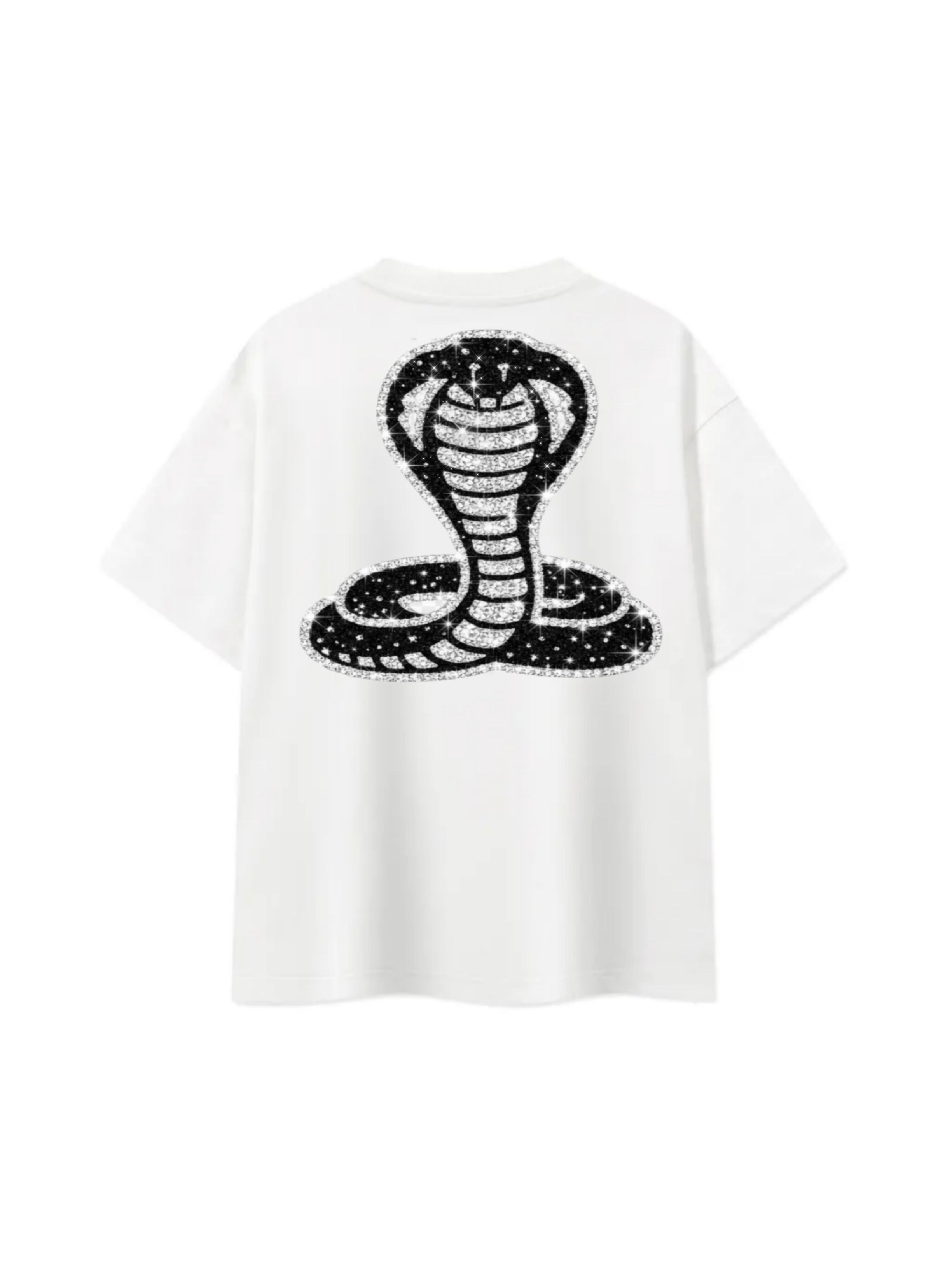 Bomura COBRA NOIR DIAMONDBACK Oversized Tee