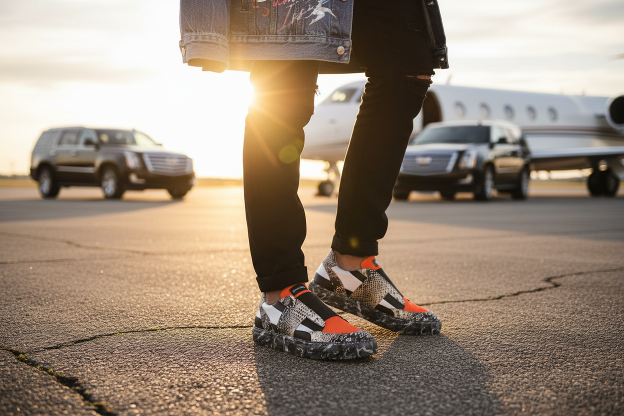 Sneaker Close-Up Editorial