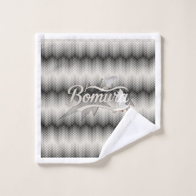 Bomura Collection '26 Bomura Eclipsed Acciaio Towel Set